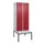 Z-garderobekast,HxBxD 2120x800x815mm,4vak,vak B 400mm,cil.-slot