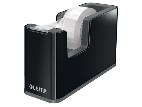 Plakbandhouder Leitz Duokleur zwart/grijs