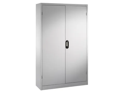 Draaideurkast 1950x1200x400mm 4 Legborden Draagvermogen 110kg Ral7035