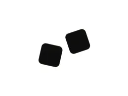 #*Magneten Naga 25x25mm vierk.acrylic set a 2st. zwart super sterk