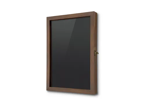 Houten Menuvitrine A3