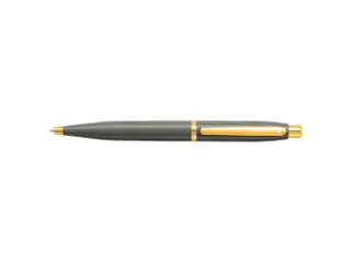 Balpen SHEAFFER VFM 9427 Glossy Light Gray met PVD Gold-Tone Trim - 2