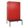 locker met bank,voor scheiding van kleding,HxBxD 2120x1200x815mm,4vak