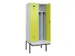 locker met bank,voor scheiding van kleding,HxBxD 2120x800x815mm,2vak