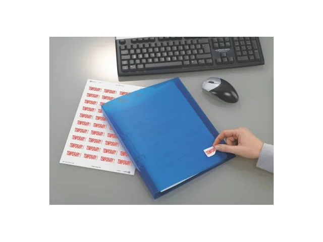 Etiket Avery L4736Rev-25 45.7X21.2Mm Afneembaar Wit 1200 Stuk