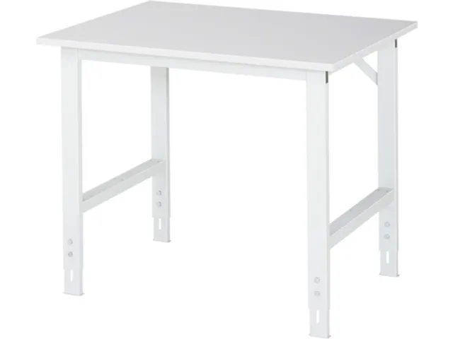 werkbank,HxBxD 760-1080x1050x800mm,houtblad,melaminehars