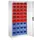Stellingkast Staalplaat 1980x1000x420mm 8 Legborden 36 Magazijnbakken