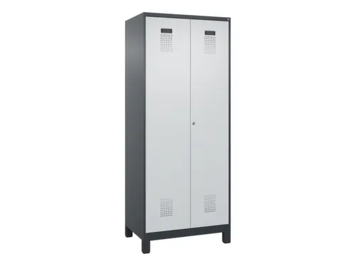 locker voor scheiding van kleding,HxBxD 1950x800x500mm,2vak