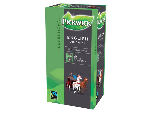Zwarte Thee Pickwick Fair Trade English 25x2.5gr