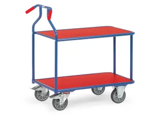 Fetra Optiliner Tafelwagen 3601 400kg 2 Etages 900x600mm Houten Plaat - 1