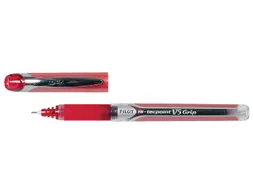 Rollerpen Pilot Hi-Tecpoint V5 Grip 0.5mm Fijne punt Rood