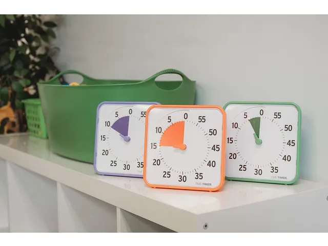Time Timer medium classroom set secondaire