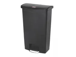 Pedaalemmer Slim Jim Step On Front Kunststof 68 Liter Zwart