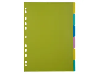 Tabbladen PP FOREVER YOUNG A4 6 tabs - 1