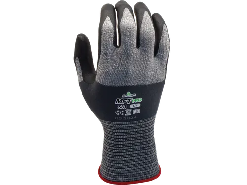 Showa MFT PRO 381 handschoen microvezel Grijs maat 9/XL