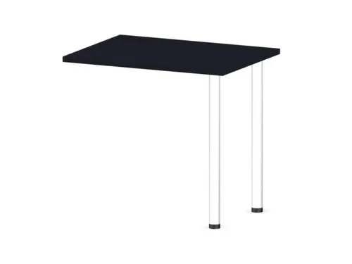 aanbouwtafel,i.h.v.,HxBxD 720-840x800x600mm,CC-zwart