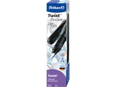 Twist vulpen Structure P457 Zwart Medium blauw inkt