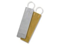 Folia Geschenkzak Voor Flessen Goud en Zilver