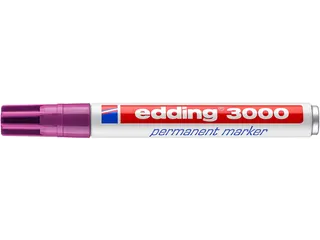 Viltstift edding 3000 rond 1.5-3mm rood violet - 3