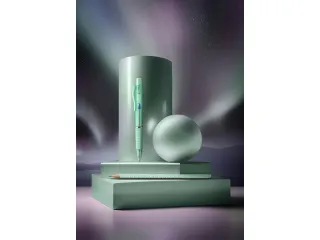 Balpen Faber-Castell Polyball View Jelly Mint - 3