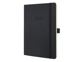 Weekagenda Conceptum A5 2027 (NL/FR/EN/DU) zwart Softcover - 1