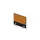 opzetpaneel bureau aanbouw zijkant CC-zwart BN3005-geel 600mm