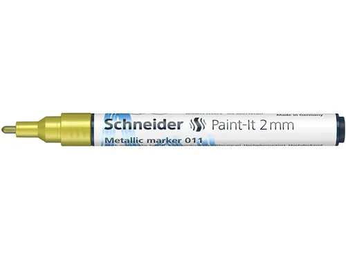 Metallic marker Schneider Paint-It 011 2mm geel metallic