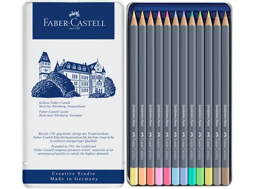 Aquarelpotlood Goldfaber blik a 12st. Pastel Creative Studio