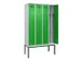locker voor scheiding van kleding,HxBxD 2120x1200x500mm,4vak