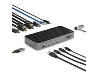 USB-C Dock Triple 4K 100W PD HDMI DP 5x USB - 1
