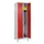 locker,HxBxD 1950x600x500mm,2vak,vak B 300mm,draaigrendel,voeten