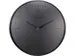 Wandklok NeXtime Glamour Ø40cm metaal zwart streepaanduiding