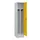 locker voor scheiding van kleding,HxBxD 1950x400x500mm,1vak