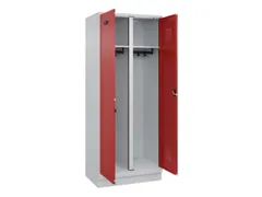 locker voor scheiding van kleding,HxBxD 1950x800x500mm,2vak