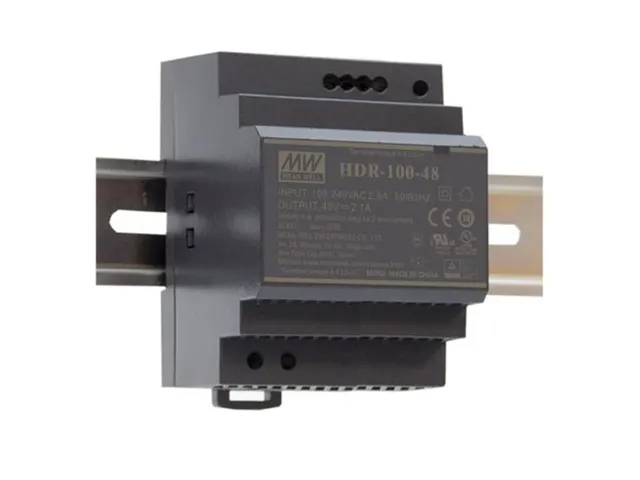 Voeding - 1 Uitgang - 100 W - Din-Railmontage - 24 V 4.2 A - Voor Indu
