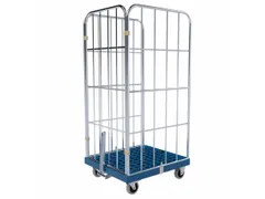 dissel en koppeling,v. rolcontainer,L 550mm,ringdiameter 140mm