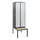 Dubbeldekse dekenkist,HxBxD 1950x600x815mm,2x2vak.,vak B 300mm
