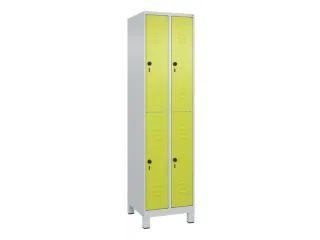 dubbeldekse locker,HxBxD 1950x500x500mm,2x2vak.,vak B 250mm - 1