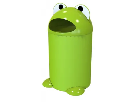 Buitenafvalbak Frogbuddy 75 Liter Groen