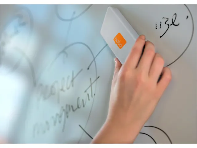 Whiteboardwisser Nobo magnetisch met verwisselbare strip