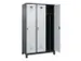 locker voor scheiding van kleding,HxBxD 1950x1200x500mm,3vak