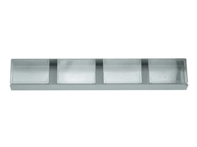 1500 ED-70 Afstandsmodule met dozen voor kleine onderdelen,475x77x40mm