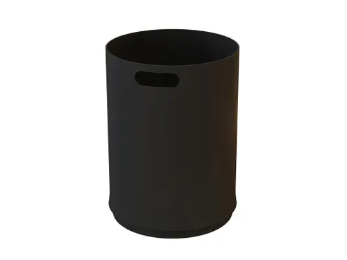 Afvalbak Ecoace Basis 52 Liter Zwart