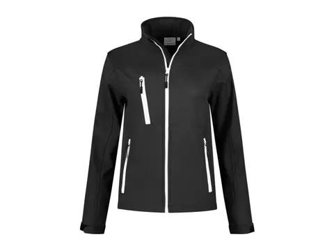 Santino Soul softshell, zwart, maat M, per stuk