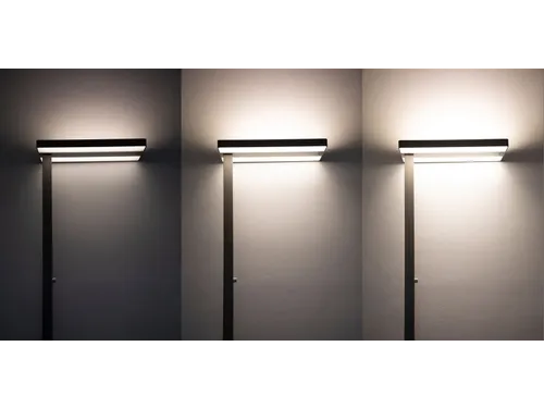 Vloerlamp LED MAULjuvis sensor dimbaar tafelklem Zilver
