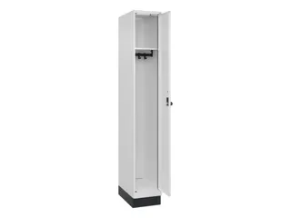 locker,HxBxD 1950x300x500mm,1vak,vak B 300mm,draaigrendel,sokkel - 2