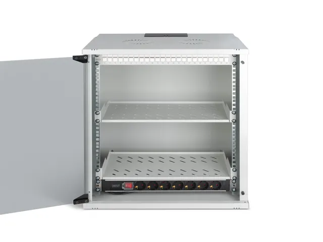 Digitus DN-49206-SET rack 12U Wandrek Serverkast Grijs