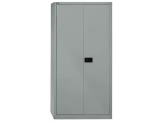 kantoorkast openslaande deuren HxBxD 1950x914x400mm Stalen Zilver - 3