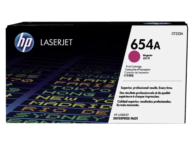 HP CF333A Toner Geel Origineel 654A 15K