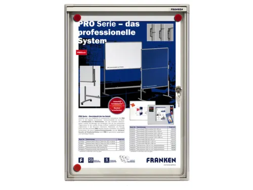 Infovitrine 1xa4 Whiteboard Voor Binnen Deur Acrylglas